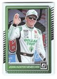 2025 Donruss Optic #50 John Hunter Nemechek Dollar Tree/Legacy Motor Club/Toyota NASCAR Racing Base Trading Card