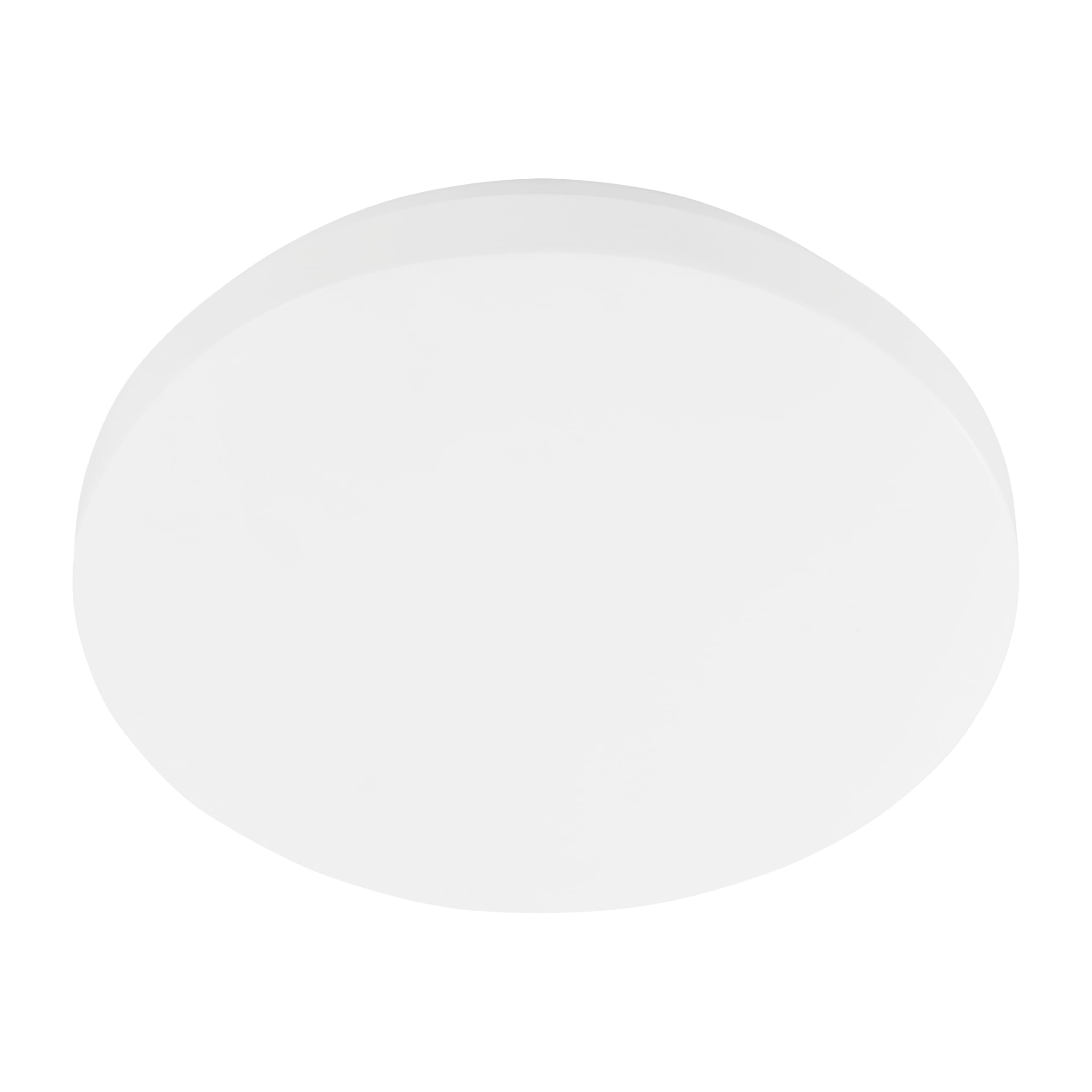 Eglo LED Ceiling Light Approdo, with Motion Sensor, lamp for Balcony and Terrace, Outdoor Porch Lighting, White Plastic, IP54, Warm White, Ø 31 cm