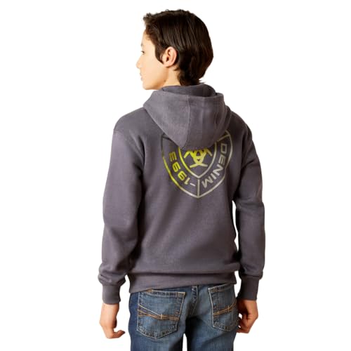 Ariat Boys' Gradient Badge Hoodie2