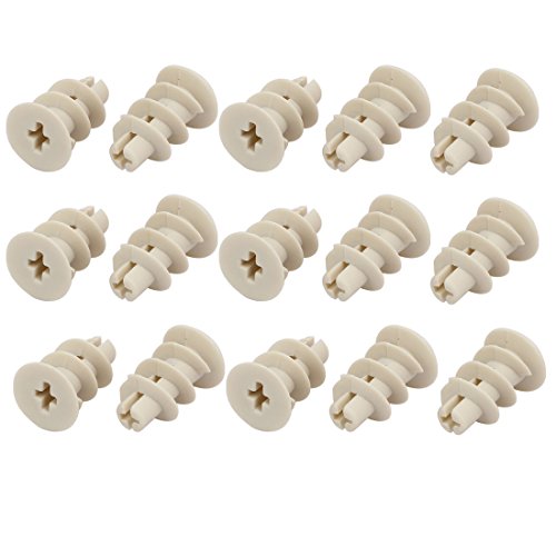 Aexit M3.5 x 25mm Screw Nylon Self Drilling Hollow-Wall Speed Anchor 15 Sets (45648e4fa44675b10f0e621f20c51cc0)