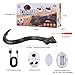 Remote Control Snakes Realistic Rc Snake Prank Cobra Rechargeable Smart Sensing Cat Toy with Infrared Controller Reptile Toys, Cool Gag Gifts or Christmas Birthday Gift for Boys Girls Ages 6+