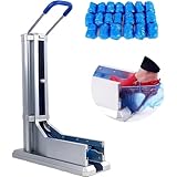 【Protection Automatique des Sols】Distributeur autonome équipé de housses jetables qui s'installent instantanément sur les chaussures des visiteurs. Solution pratique pour maintenir la propreté des sols sans efforts.