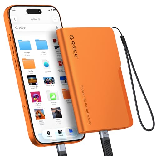 Amazon | ORICO iFolder Go 外付けSSD 1TB Type-C 5Gbps 高速転送