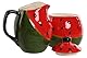 AZUCARERO SET 2 GRES 11,5X9X11 SANDIA ROJO