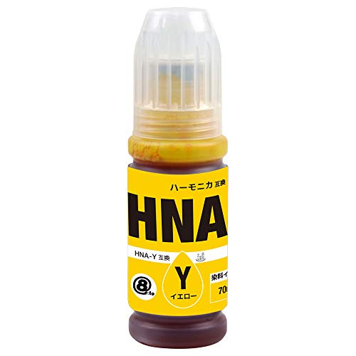 Amazon.co.jp: HNA-(Y/イエロー) 1本セット エプソン互換インクボトル