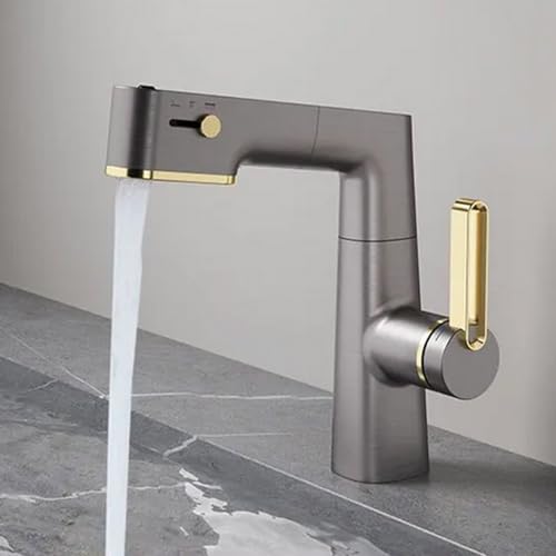 Robinet de lavabo avec douchette pour simplifier votre routine de toilette