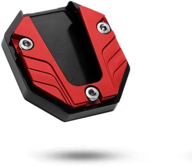 Motorcycle Kickstand Extender Pad for Suzuki GW250/GSX250R/V-Strom DL250, Durable Side Stand Extension Plate, Heavy Duty Kickstand Brace, Enhances Motorcycle Stand Stability,A