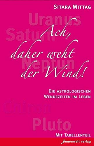Ach, daher weht der Wind: Die astrologischen Wendezeiten im Leben: Die astrologischen Wendezeiten im Leben. Mit Tabellen zu Chiron, Uranus, Neptun, Pluto