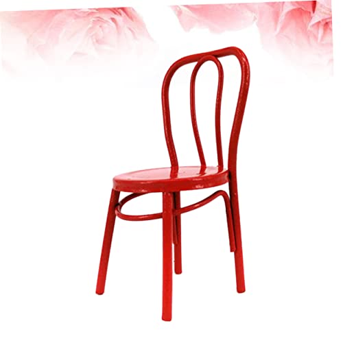 ERINGOGO Suprimentos terno infantil cadeira de sala de jantar em miniatura mobília modelos banco de