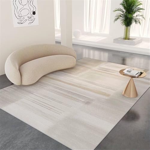 Tapis de bureau gris clair 70x120 cm pour ordinateur et salon moderne - 2