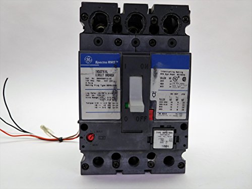 General Electric GESEDA36AT0100 GE SEDA36AT0100 3P-600V-100A CB, Black