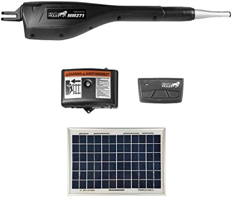 Mighty Mule MM271 Solar Package - Light Duty Single Gate Opener (10 Watt Solar Panel)