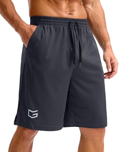 Image of G Gradual Men's Athletic Workout Shorts with Pockets 5 inch /7 inch /9 inch Lightweight Quick Dry Gym Basketball Running Shorts for Men