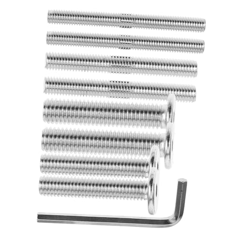 CATIEBYE 1set Cat Scratching Post Hardware Kit Includes Double Ended Flat Screws Precision Bolts All Threaded Design for Assembly Cat Tree Replacement Parts