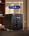 Upstreman Small Wine Cooler Fridge Holds Up To 6 Bottles 5-18 °C