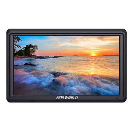 Feelworld FW568 V3 Campo Monitor da 6 Pollici con LUT a Forma d'Onda Video Peaking Focus Assist