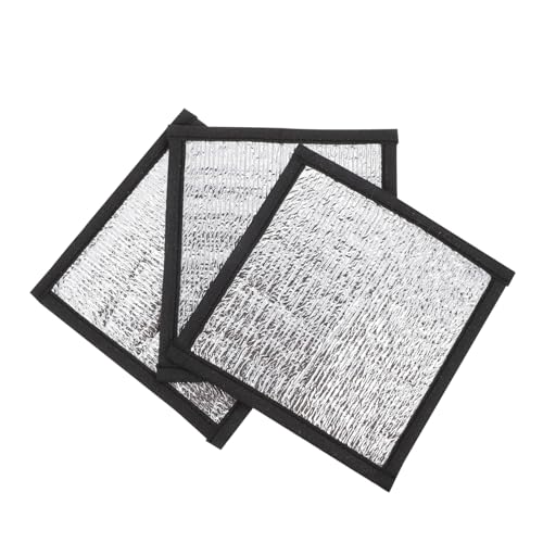 Housoutil 2sets Heat Tape for Reptiles Reptile Heater Reflective Film Pad 3pcs*2