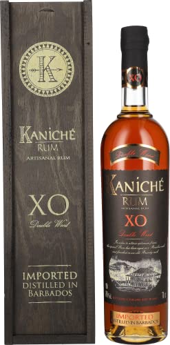 Kaniché Rum Xo Double Wood Artisanal Rum 40% Vol. 0,7L In Holzkiste