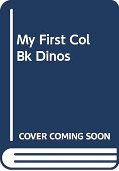 Paperback My First Col Bk Dinos Book