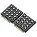 2PCS 4 x 4 Matrix Array 16 Keys 4 * 4 Switch Keypad Matrix Keyboard Module for Arduino keypad