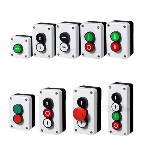 Boîte de commande industrielle robuste et interrupteur bouton étanche 1-01 - 2