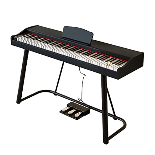 88 Key Full Size Weighted Keyboard Electric Piano Digital Piano With Triple Pedal And Piano Stand Supports Midi Usb Audio Mic And Headphones Keyboard Piano For Adults Children And Beginners #TOP17