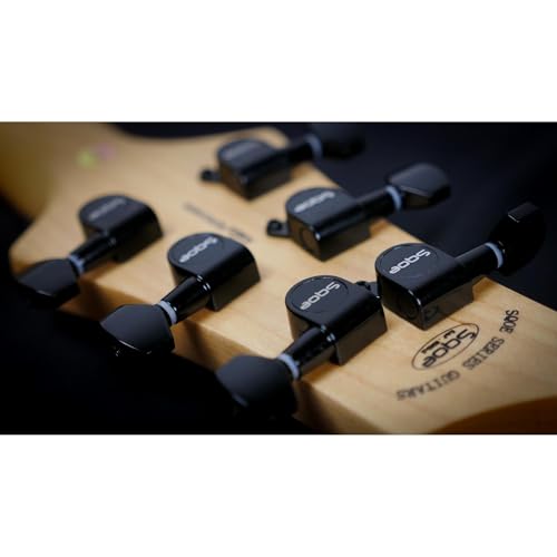 Image of SEIB370 Electric Guitar, HSH Pickups, Basswood Body, Rosewood Fingerboard (Sunburst)