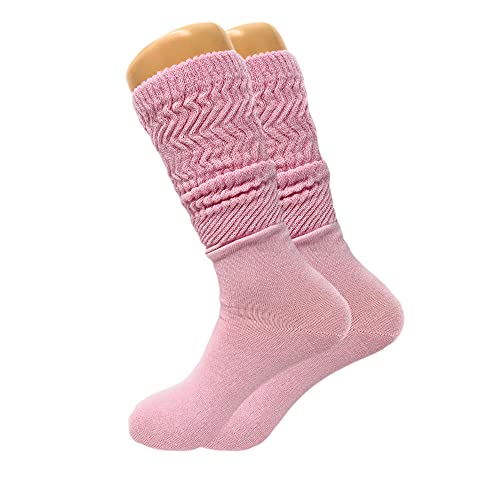 AWS/American Made 3 Pairs Multicolor Scrunch Socks Shoe Size 5 to 104