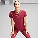 PUMA Women's Train All Day Essential Small Logo T-Shirt, Port Heather SS25, XX-Large