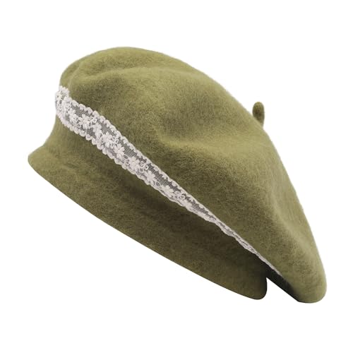 Béret français en laine doux protège du froid avec élégance bohème