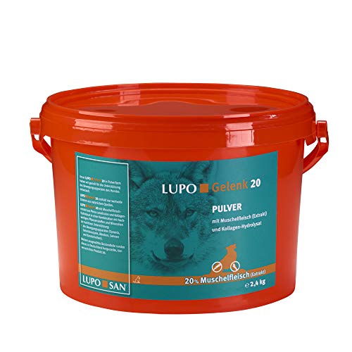 Luposan Lupo Gelenk 20 Pulver 2400g + 1,5kg NaturNah Hundefutter gratis!!!