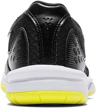 ASICS Kid's Upcourt 3 Grade School Court Shoes, 1, Black/Sour Yuzu | Image 4
