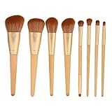 8-teiliges Kosmetikpinsel-Set Gesichtsmaskenpinsel Lidschattenpinsel Foundation-Pinsel Weiche Faser Haar Lidschatten Foundation Make-up-Werkzeuge Make-up-Pinsel-Werkzeug für das Gesichts-Make