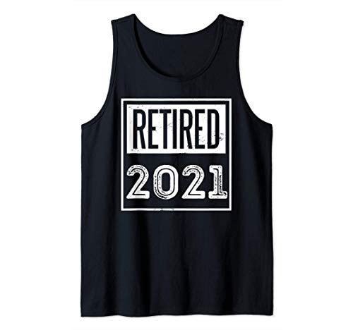 Retired 2021 Not My Problem Anymore Funny Retirement Gift Canotta