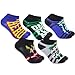 My Hero Academia Socks for Women - Bundle with 5 Pairs of No Show Socks Size 4-10 Plus Bookmark for Women, Teens | My Hero Academia Apparel Gift Set