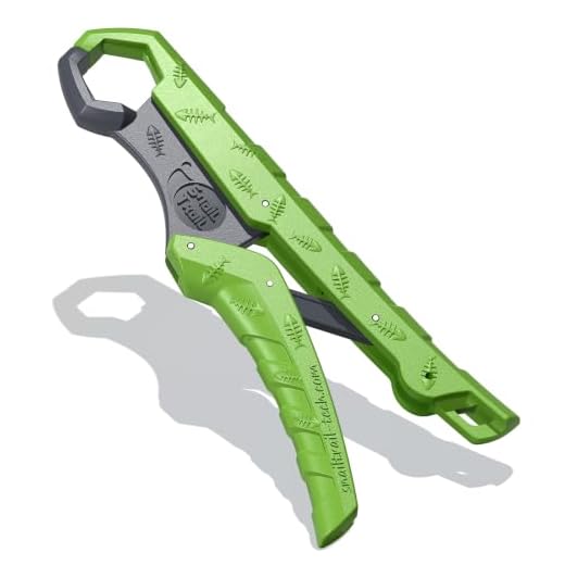 SNAIL TRAIL 7.5''/9'' Floating Fish Gripper, Bass Fish Lip Gripper, Fish Grabber for Catfish, Fishing Tool Holder for Kayak