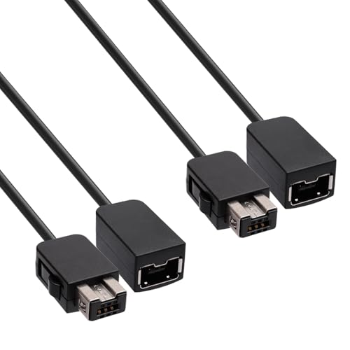 Extension Cable for Nintendo NES Classic/Mini Edition Controller and Wii Nunchuck and Wii Classic Controller Extension Cords Extender (10ft/3m-2Pack) image 2