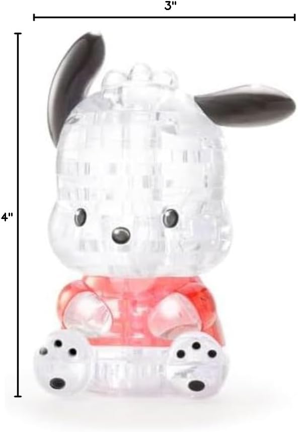 Crystal Gallery 3D Crystal Puzzles Pochacco 36 Pieces