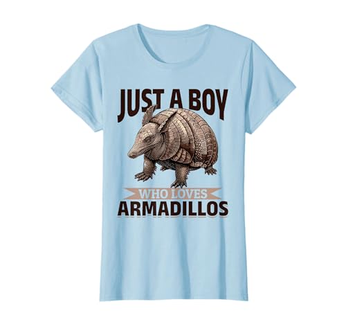 Divertido Armadillo Animal Solo Un Niño Que Ama Los Armadillos Camiseta