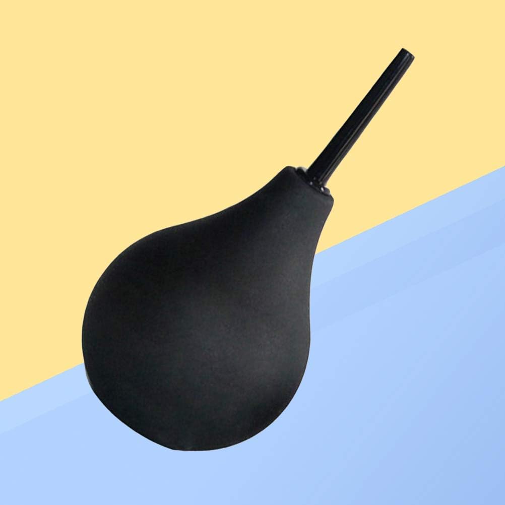 SUPVOX 224ml Ear Syringe Bulb Ear Suction Sucker Squeeze Ball Size L (Black) : Health & Household