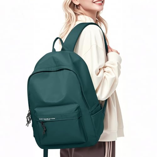 HYC00 Mochilas Escolares Adolescente Mochila para Instituto Chica,Ligera Backpack Casual Bolsos Mochila Colegio Universitaria Mochila Mujer Impermeable Mochila Portatil 14 Pulgadas,Azul Eléctrico