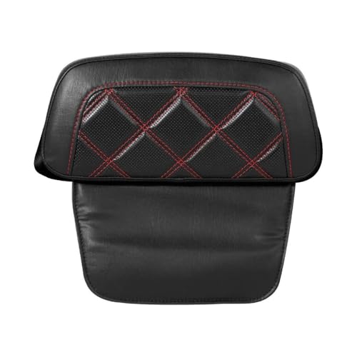 Dossier coussin de repos noir pour moto Touring Road King et Electra Glide 2014-2024