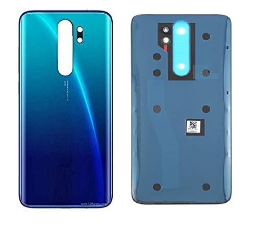 Pacificdeals Back Glass Panel Compatible for Xiaomi Redmi Note 8 Pro - Electric Blue