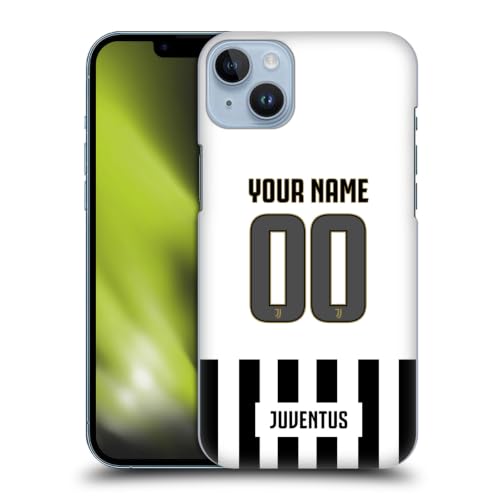 Maillot Juventus Coque iPhone 14 Plus Personnalisée - Protection Rigide Foot 2026 2027