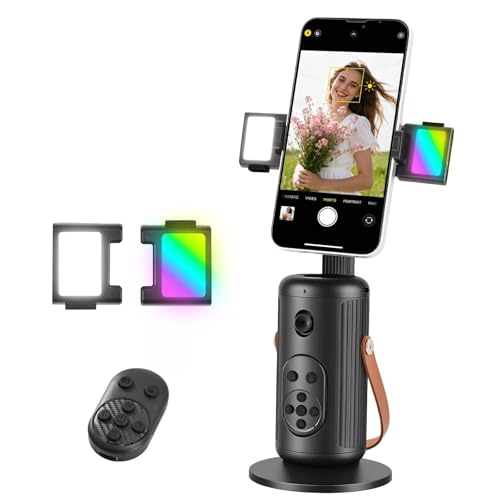 Trépied de suivi automatique du visage sans application pour filmer seul facilement
