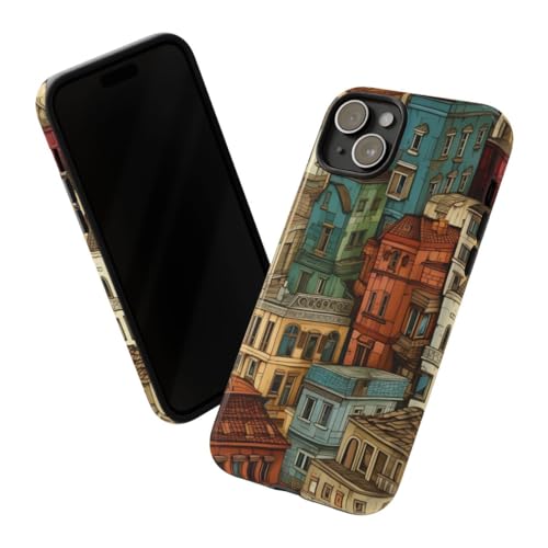 Protégez votre iPhone 15 Plus marron avec une coque rigide urbaine
