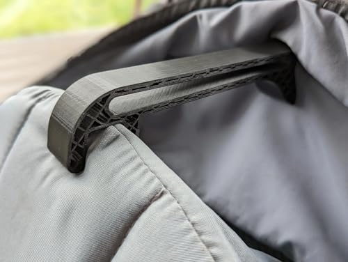 Headrest Support for Thule Urban Glide 2 3 | Baby Jogger Stroller Backrest Holder for Upright Sitting Position | Improves Infant Comfort & Posture (Black)