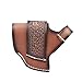 TOURBON Leather Gun Holster Belt Carry Gun Holder Cross Draw Pistol Holster for 2.5 to 3.5-inch Barrel Bond Arms Derringer