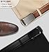 BULLIANT Men Belts 2 Pack,Ratchet Sliding Belt Adjustable For Gift Mens Dress Casual 1 3/8