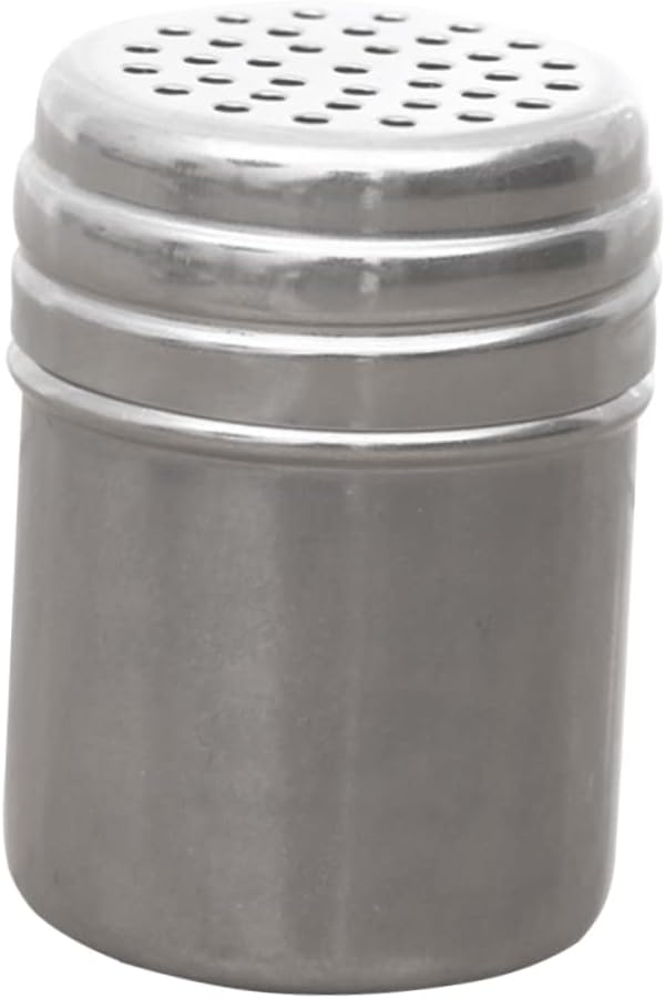 Metal Seasoning Shaker Set 12pcs Stainless Steel Spice Containers Lid for Cooking BBQ and Outdoor Use Pepper Sugar and MSG Containers